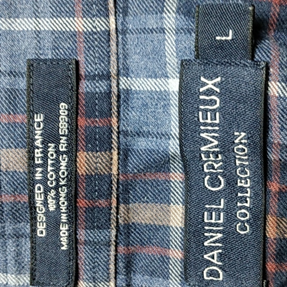 Daniel Cremieux shirt sz L, - Picture 5 of 5
